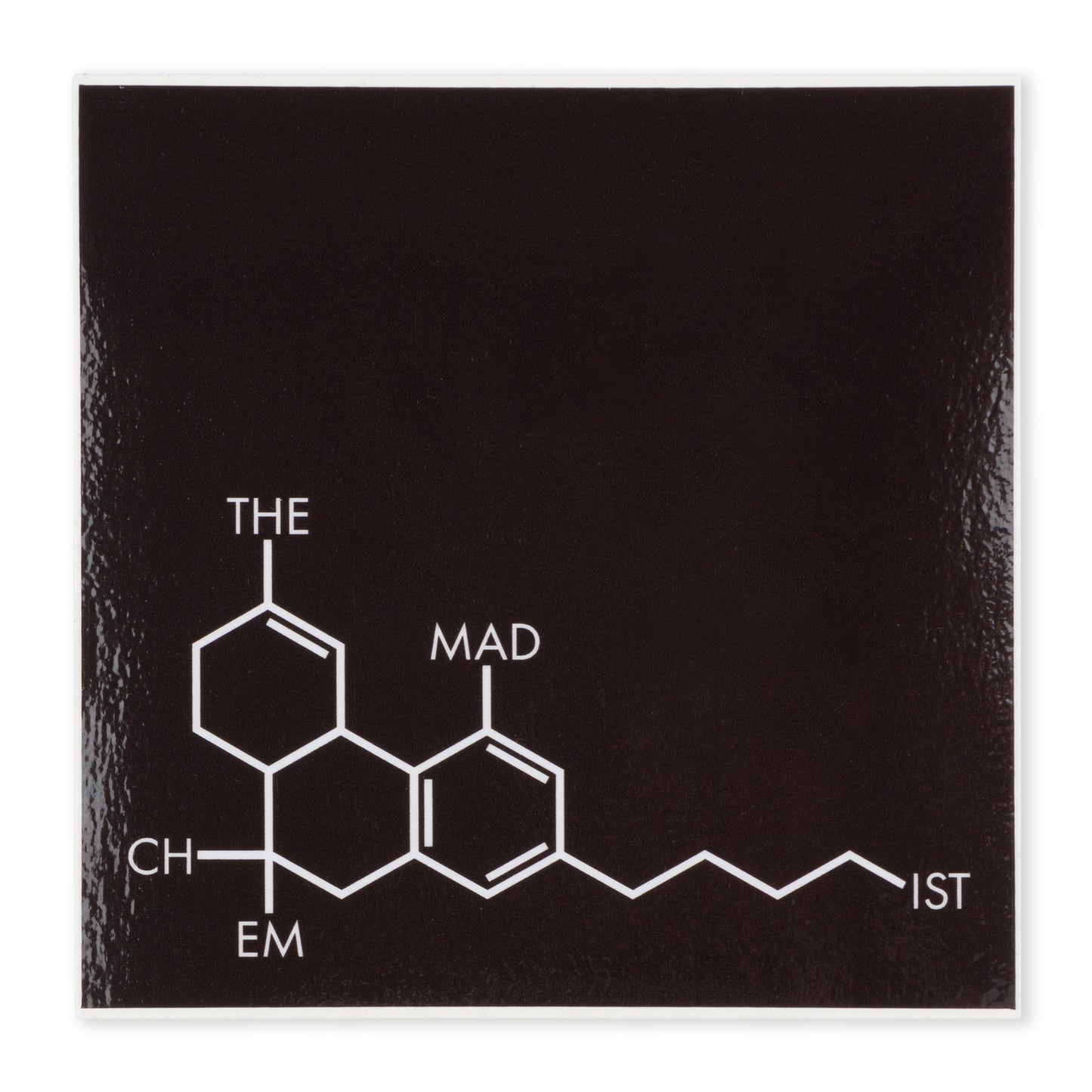 Mad Chemist THC Compound Sticker
